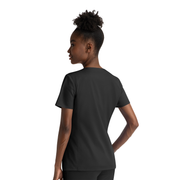 3504 - Matrix - Women's Notched Crew Neck Top