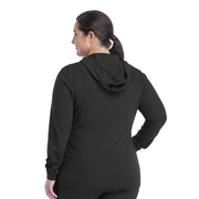 90301 - Focus - Women's Hooded Zip Front Jacket